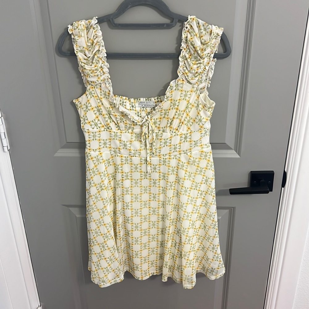 urban outfitters sunflower mini dress